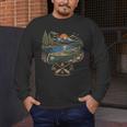 Canoe And Lake Camping Paddle Camp Men's Long Sleeve T-Shirt