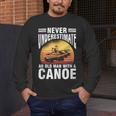 Canoe Old Man Sleeveless Men's Long Sleeve T-Shirt