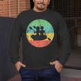 Canoeing Shirt Vintage Retro Canoe Men's Long Sleeve T-Shirt
