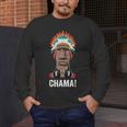 Chama Fighter MMA Fan JJB Boxing Muay Thai Kickboxing Men's Long Sleeve T-Shirt