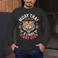 Cool Muay Thai Art For Men Women Kickboxer MMA Muay Thai Men's Long Sleeve T-Shirt Cool Muay Thai Art For Men Women Kickboxer MMA Muay Thai Men's Long Sleeve T-Shirt