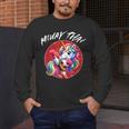 Cute Thai Boxing And Muay Thai Unicorn Men's Long Sleeve T-Shirt Cute Thai Boxing And Muay Thai Unicorn Men's Long Sleeve T-Shirt
