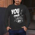 Drum Kit Drummer 81 Years 81st Birthday Men Women Men's Long Sleeve T-Shirt Drum Kit Drummer 81 Years 81st Birthday Men Women Men's Long Sleeve T-Shirt