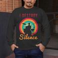 Drum Kit Tshirt For a Drummer With Percussion Instruments Men's Long Sleeve T-Shirt Drum Kit Tshirt For a Drummer With Percussion Instruments Men's Long Sleeve T-Shirt