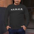 Drummer Evolution Drum Kit Men's Long Sleeve T-Shirt Drummer Evolution Drum Kit Men's Long Sleeve T-Shirt