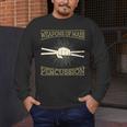 Drummer Music Drum Kit Men's Long Sleeve T-Shirt