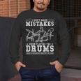 Drummer Music Drum Kit Men's Long Sleeve T-Shirt