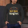 Drummer Drummer Pensioner Drum Kit Men's Long Sleeve T-Shirt
