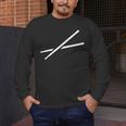 Drumsticks Drum Kit Men's Long Sleeve T-Shirt Drumsticks Drum Kit Men's Long Sleeve T-Shirt