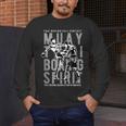 Full Contact Thai Boxing Association Of America Muay Thai Men's Long Sleeve T-Shirt Full Contact Thai Boxing Association Of America Muay Thai Men's Long Sleeve T-Shirt