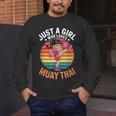 Girls Muay Thai Men's Long Sleeve T-Shirt