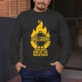 Grill Legend King Of The Backyard BBQ Dad Humor Chef Men's Long Sleeve T-Shirt