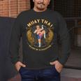 Heart Of a Champion Kickboxing And Muay Thai Trump Men's Long Sleeve T-Shirt