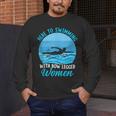 Here's To Swimming With Bow Legged Women Swimming Men's Long Sleeve T-Shirt Here's To Swimming With Bow Legged Women Swimming Men's Long Sleeve T-Shirt