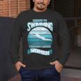 Here's To Swimming With Bow Legged Women Vintage Style Men's Long Sleeve T-Shirt Here's To Swimming With Bow Legged Women Vintage Style Men's Long Sleeve T-Shirt