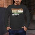 India Swimming Swimmer Water Sports Swimming Men's Long Sleeve T-Shirt