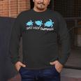 Just Keep Swimming Sea Turtle Swimmer Swim Team Coach Men's Long Sleeve T-Shirt Just Keep Swimming Sea Turtle Swimmer Swim Team Coach Men's Long Sleeve T-Shirt