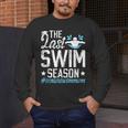 Last Swim Season Swim Senior Mom Swimming Senior Mama Men's Long Sleeve T-Shirt Last Swim Season Swim Senior Mom Swimming Senior Mama Men's Long Sleeve T-Shirt