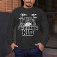 Little Drummer Awesome Drum Kit For Young Musicians Men's Long Sleeve T-Shirt Little Drummer Awesome Drum Kit For Young Musicians Men's Long Sleeve T-Shirt