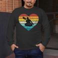 I Love Canoeing Water Sports Canoe Tour Paddling Canadian Men's Long Sleeve T-Shirt