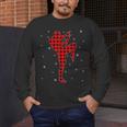 Matching Muay Thai Martial Arts Christmas Pajama Men's Long Sleeve T-Shirt