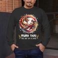 MMA Thai Boxing Art Of Eight Limbs Combat Muay Thai Men's Long Sleeve T-Shirt MMA Thai Boxing Art Of Eight Limbs Combat Muay Thai Men's Long Sleeve T-Shirt