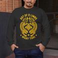 Muay Thai Art Of 8 Limbs Thai Boxing Men's Long Sleeve T-Shirt Muay Thai Art Of 8 Limbs Thai Boxing Men's Long Sleeve T-Shirt