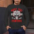 Muay Thai Art Of Eight Limbs Sak Yant Thai Boxing MMA Arts Men's Long Sleeve T-Shirt Muay Thai Art Of Eight Limbs Sak Yant Thai Boxing MMA Arts Men's Long Sleeve T-Shirt
