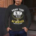 Muay Thai Thai Boxing Elephant Martial Arts T-Shirt Men's Long Sleeve T-Shirt Muay Thai Thai Boxing Elephant Martial Arts T-Shirt Men's Long Sleeve T-Shirt