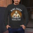 Muay Thai Boxing Training Gym Sagat Training Camp Men's Long Sleeve T-Shirt