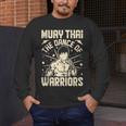 Muay Thai The Dance Of Warriors Muay Thai Men's Long Sleeve T-Shirt Muay Thai The Dance Of Warriors Muay Thai Men's Long Sleeve T-Shirt