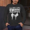 Muay Thai Fighter Boxing Martial Arts Men's Long Sleeve T-Shirt Muay Thai Fighter Boxing Martial Arts Men's Long Sleeve T-Shirt