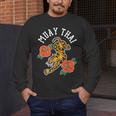 Muay Thai Fighter Hobby Martial Arts Boxing Men's Long Sleeve T-Shirt Muay Thai Fighter Hobby Martial Arts Boxing Men's Long Sleeve T-Shirt