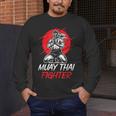 Muay Thai Fighter Martial Arts Boxing Hobby Men's Long Sleeve T-Shirt