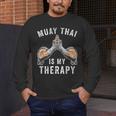 Muay Thai Fighter Martial Arts Sport Muay Thai Men's Long Sleeve T-Shirt Muay Thai Fighter Martial Arts Sport Muay Thai Men's Long Sleeve T-Shirt