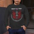 Muay Thai Kickboxing Thailand T-Shirt Men's Long Sleeve T-Shirt Muay Thai Kickboxing Thailand T-Shirt Men's Long Sleeve T-Shirt