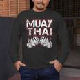 Muay Thai Lover For Fight Fans Men's Long Sleeve T-Shirt