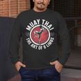 Muay Thai For Men Women Kids Mixed Martial Arts Men's Long Sleeve T-Shirt