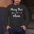 Muay Thai Mom Woman Muay Thai Sport Lover Men's Long Sleeve T-Shirt Muay Thai Mom Woman Muay Thai Sport Lover Men's Long Sleeve T-Shirt