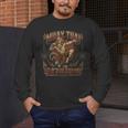Muay Thai Power Vintage Thai Boxing Warrior Fighter Monkey Men's Long Sleeve T-Shirt