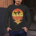 Muay Thai Shirt Retro Sunset 70s Vintage Muay Thai Men's Long Sleeve T-Shirt Muay Thai Shirt Retro Sunset 70s Vintage Muay Thai Men's Long Sleeve T-Shirt