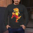 Muay Thai T-Rex Thai Boxing Men's Long Sleeve T-Shirt Muay Thai T-Rex Thai Boxing Men's Long Sleeve T-Shirt