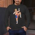 Muay Thai Trump Make Muay Thai Great Again Men's Long Sleeve T-Shirt Muay Thai Trump Make Muay Thai Great Again Men's Long Sleeve T-Shirt
