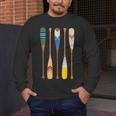 Paddle Canoe Men's Long Sleeve T-Shirt Paddle Canoe Men's Long Sleeve T-Shirt