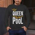 Queen Of The Pool Swimmers Swimming Swimmer Men's Long Sleeve T-Shirt Queen Of The Pool Swimmers Swimming Swimmer Men's Long Sleeve T-Shirt