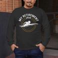 My Retirement Plan Swim Athlete Swimming Grandpa Swimmer Men's Long Sleeve T-Shirt