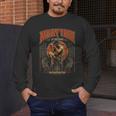 Retro Nak Muay Muay Thai Fighter Thai Boxing Gym Men's Long Sleeve T-Shirt