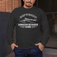 Shipwright Hawaiian Outrigger Canoe Boat Builder Men's Long Sleeve T-Shirt Shipwright Hawaiian Outrigger Canoe Boat Builder Men's Long Sleeve T-Shirt
