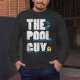 Summer Pool Guy Swimming Pool Boy Men's Long Sleeve T-Shirt Summer Pool Guy Swimming Pool Boy Men's Long Sleeve T-Shirt