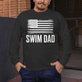 Swim Dad Art For Dad Father Men Swim Team Dad Swimming Coach Men's Long Sleeve T-Shirt Swim Dad Art For Dad Father Men Swim Team Dad Swimming Coach Men's Long Sleeve T-Shirt